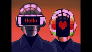 Daft Punk singing Hello by Lionel Richie (slowed)