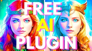ULTIMATE FREE Photoshop Plugin With Stable Diffusion! EASY & FAST!