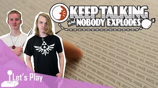 Keep Talking and Nobody Explodes - Lewis and Ewan | Games Night! [The Podsquad Let's Plays]