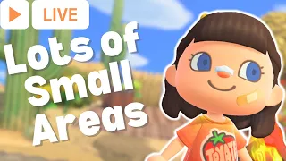 🔴 Filling In The SMALL AREAS | Western Farmcore Island | Animal Crossing New Horizons | ACNH