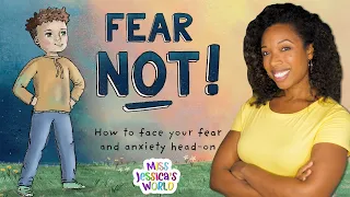 Book Nook: Fear Not by Christina Furnival | Facing fear and anxiety | Miss Jessica's World