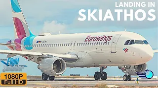 Landing in Skiathos | A320-Eurowings | Microsoft Flight Simulator 2020