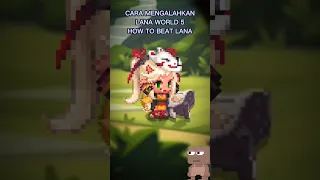 Tutorial Cara Mengalahkan Lana Di World 5 | How To Beat Lana World 5 #guardiantales #shorts