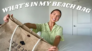 WHAT’S IN MY BEACH BAG 2022 | summer essentials + what to pack for the beach