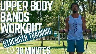 30 Minute Resistance Band Upper Body Workout - Strength Training