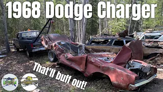 Abandoned 1968 Dodge Charger Rescue!