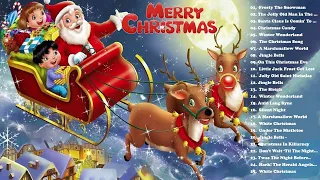 Classic Christmas Music With Lyrics 🎅🏼Best Classic Christmas Songs Mix 🎄 Merry Christmas 2023