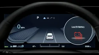 EV Instrument Cluster Overview