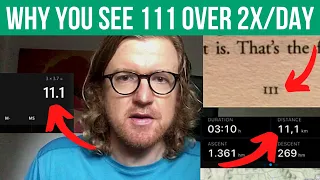 Seeing 111 More Than Once A Day: Spiritual Meaning Of Seeing 111 Frequently (hidden message reveal)