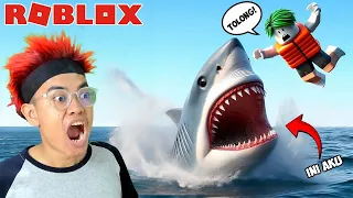 AKU JADI MEGALODON MAKAN PLAYER ROBLOX