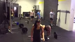 CFEA 5.40am'ers smashing out Front Squats and Burpees