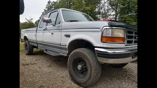 PT1 96 OBS F250 GAS TO DIESEL PROJECT INTRODUCTION!