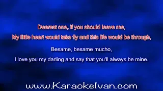 Elvis Presley - Besame Mucho KARAOKE