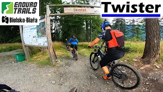 Twister - Pierwsze kroki Enduro / DH | Bielsko-Biała 2023 cały zjazd