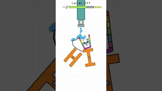 Happy glass level 317 | 3 Star #shorts #happyglass #happy #trending #viral