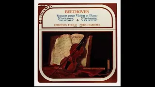 Beethoven:  Violin Sonata No.9 'Kreutzer' - Ferras, Barbizet / 베토벤: 바이올린 소나타 9번 '크로이체르' - 페라스. 바르비제
