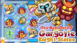 Gargoyle + Knight Statue = The Best Gargoyle Deck? COOP Rush Royale