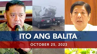 UNTV: Ito Ang Balita | October 25, 2023
