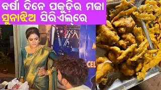 Pakoda at shooting set | Special rainy day fun | Elli's vlog