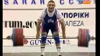 2001 World Weightlifting 94 Kg Clean and Jerk
