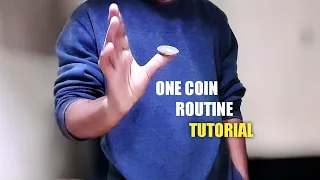 EXPERT LEVEL ONE COIN ROUTINE TUTORIAL | Free Coin Magic | WHITEVERSE CHANNEL