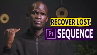 How To RECOVER Lost Sequence Missing Timeline Missing Project in Adobe Premiere Pro CC
