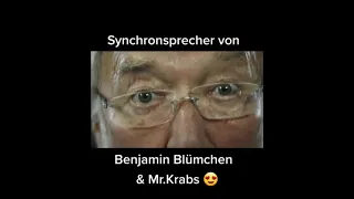 Synchronsprecher von Benjamin Blümchen & Mr.Krabs
