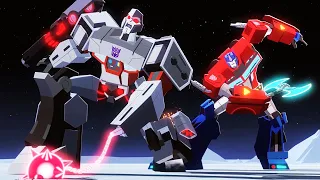 Optimus Prime Saves the Day | Cyberverse | Transformers Official