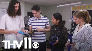 Teens build new prosthetic hand for fellow student
