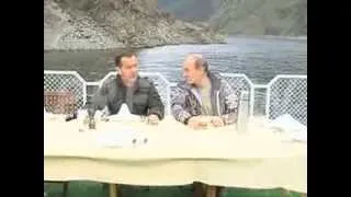 Putin's day off fishing in Tuva