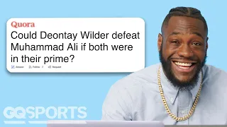 Deontay Wilder Replies to Fans on the Internet | Actually Me | GQ Sports