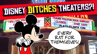 Disney KICKS Movie Theaters While They're DOWN with Disney Plus Announcement!