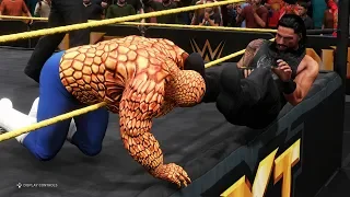 WWE 2K20 - Roman Reigns vs. Thing - Digital Comics, Marvel Legends, Epic Battle 💯