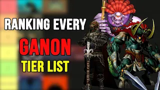 Ranking Every Ganon from The Legend of Zelda | The Ganon / Ganondorf Tier List