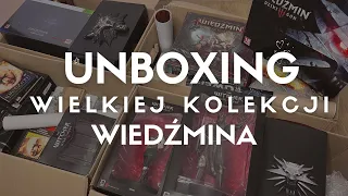 Unboxing WIELKIEJ kolekcji Wiedźmina! | Strefa Czytacza
