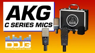 Overview of the AKG C 214, C 314, and C 414XLS Professional Condenser Mics