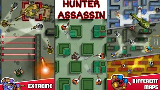 LEVEL 41 TO 45 OF HUNTER ASSASSIN || ISMART LOSERS || AMAZING KILLING GAMEPLAY ||