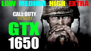 GTX 1650 | I5 3570 | Call of Duty WWII / Call of Duty World War 2 | All Settings | Gameplay Test