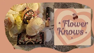 Распаковка косметики Flower Knows | Обзор коллекции Strawberry Rocco