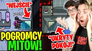 POGROMCY MITÓW w AMONG US - UKRYTY POKÓJ NA POLUS ISTNIEJE! *pokazuje jak wejść!* #15 z KONOPSKYY