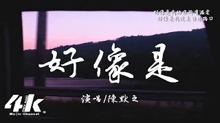 陳默之 - 好像是『好像是你先牽起我的手，好像是你先讓我的淚流。』【高音質|動態歌詞Lyrics】♫