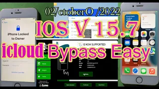 iPhone locked to Owner ios 15.7 unlock  easy / icloud bypass / icloud unlock via iRemoval PRO v5.9