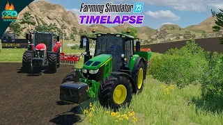 Let's Play Amberstone #12- Buying New Field - Farming Simulator 23 Timelapse Gameplay