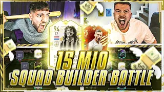 FIFA 21: 15 MIO COINS Squad Builder Battle 🔥🔥 Proownez vs Wakez !!