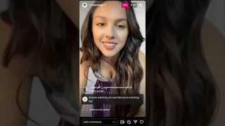 Olivia Rodrigo and Phoebe Bridgers Instagram live