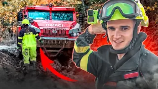 HASIČSKÝ VÝCVIK NA TANKODROMU! 🚒