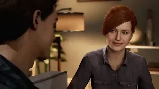 Spider-Man ps4 2018 Cut Scene -  Cutest Peter Parker And Mary Jane Moment