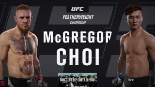 UFC 2 Connor Mcgregor vs Dooho Choi (NO COMMENTARY)