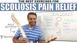 SCOLIOSIS back pain RELIEF! | Best exercises for scoliosis spine