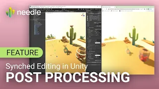 #Unity EditorSync and #PostProcessing now available in Needle Engine